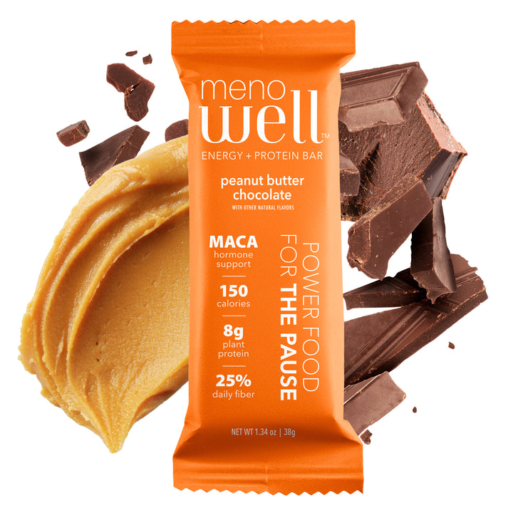 NEW MenoWell Menopause Bars - Peanut Butter Chocolate