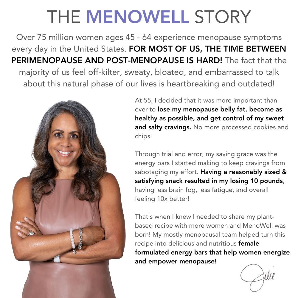 MenoWell Menopause Bars - Variety Pack