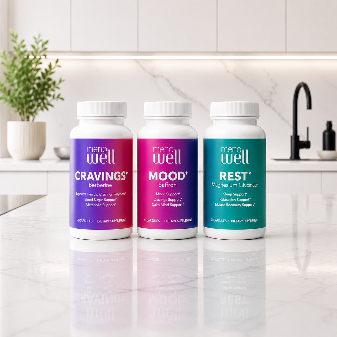 MenoWell Take Your Body Back Bundle: complete menopause supplement system for metabolic support