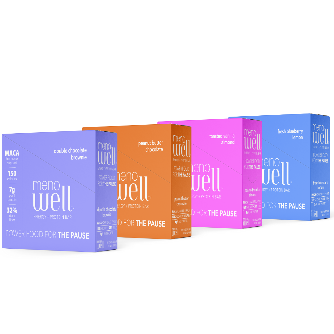 MenoWell Menopause Bars - Variety Pack